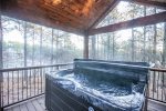 Oversized hot tub